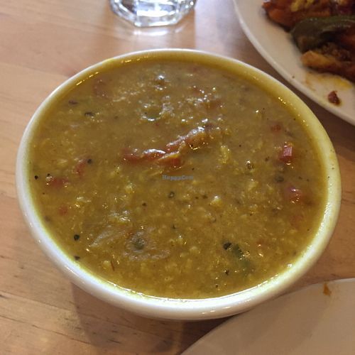 daal soup at Hari's Vegetarian in Haymarket