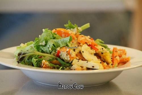 Quinoa roast vegie salad at Hari's Vegetarian in Haymarket