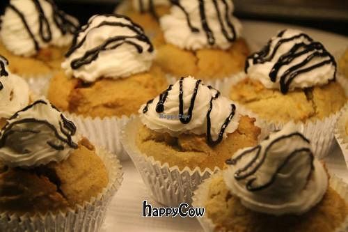 Cupcakes at Hari's Vegetarian in Haymarket