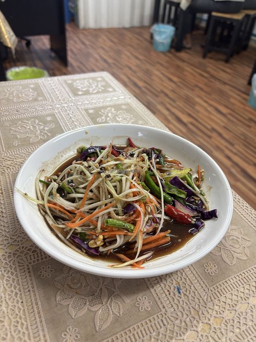 Som Tam  at Eat Me Veggie & Vegan in Bangkok