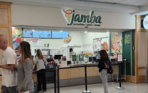 On the way to D gates at CLT - Jamba - Concourse D in Charlotte