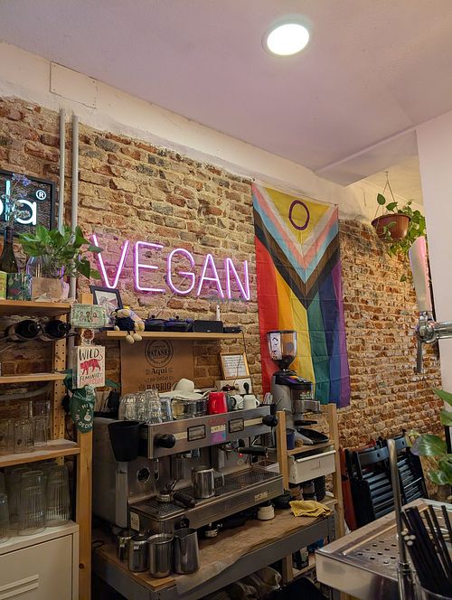 Inside at La Oveja Negra in Madrid