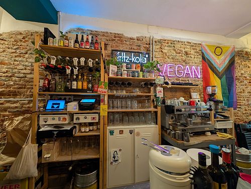 Inside at La Oveja Negra in Madrid