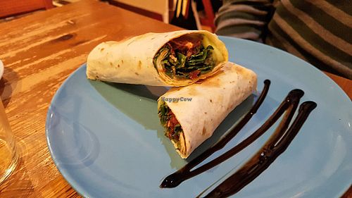 Wraps at La Oveja Negra in Madrid
