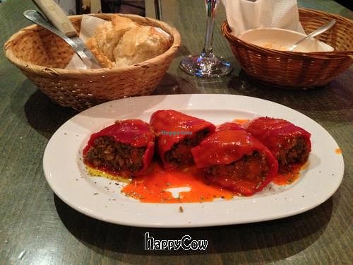 Stuffed Peppers at La Oveja Negra in Madrid