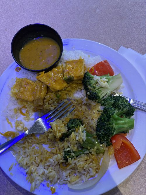 Half eaten  at Ginger Restaurant in Toronto