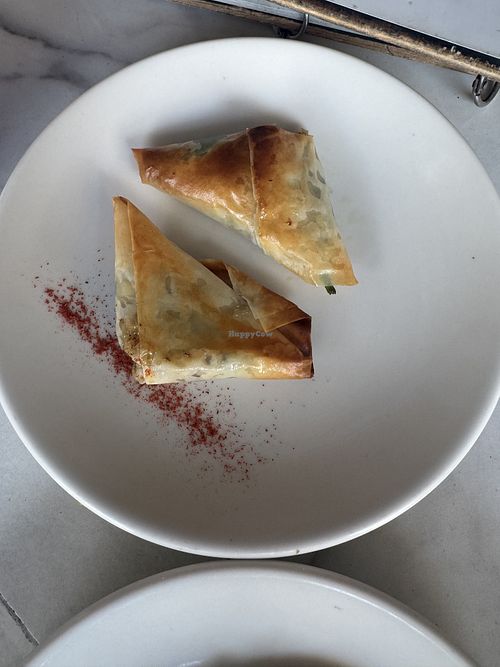 Vegan Spanakopita   at OPA Greek Bistro in Puerto Vallarta