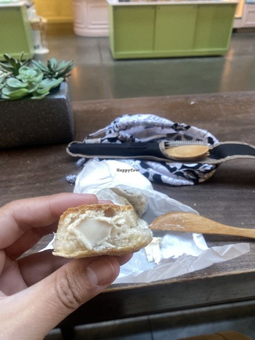 Digging In - Delightful! 😛🌱🧀🥖  at Epicurean Trader in San Francisco