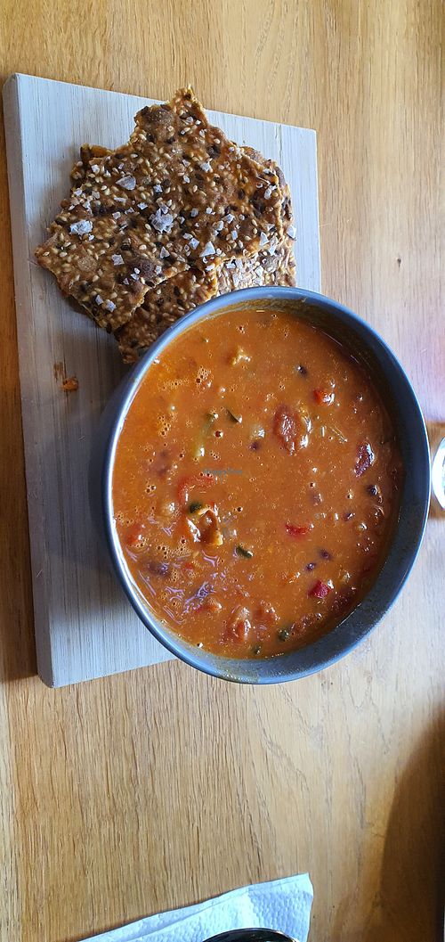 autumn soup at Fulltofta Naturcentrum in Hoerby