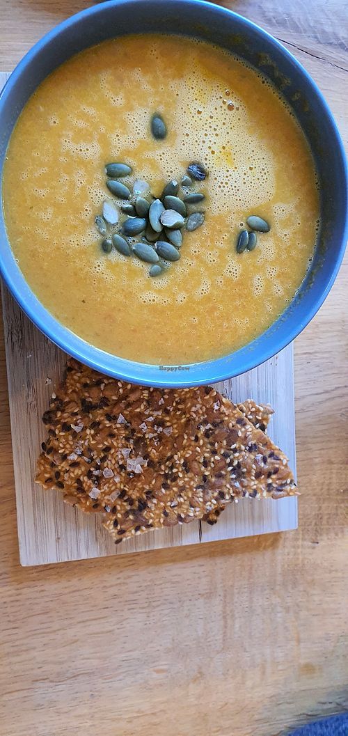 Morotssoppa at Fulltofta Naturcentrum in Hoerby