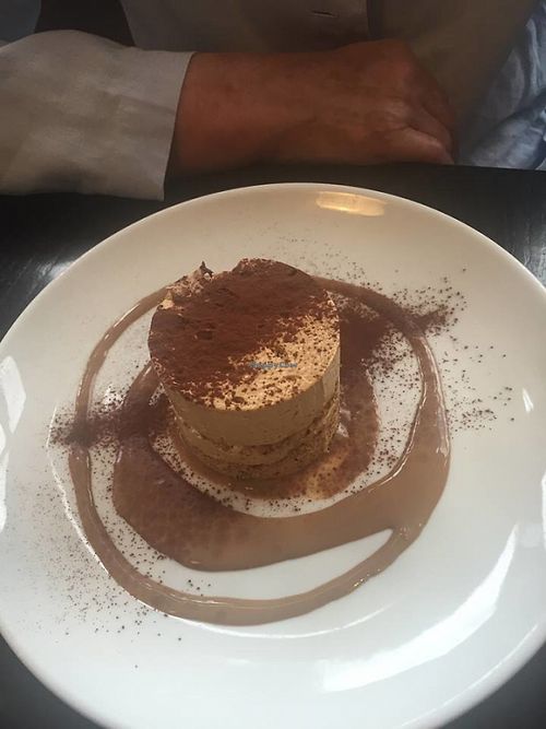 Cappuccino cheesecake  at The Gate - Islington in London