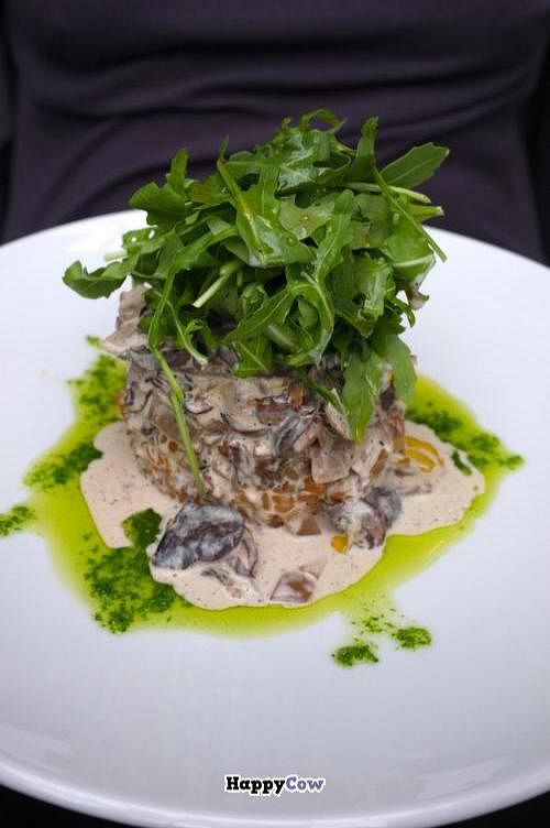 Mushrooms risotto at The Gate - Islington in London