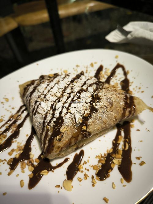 Crepe vegano at Gelateria Deelite Italian Gelato in Puerto Viejo De Talamanca