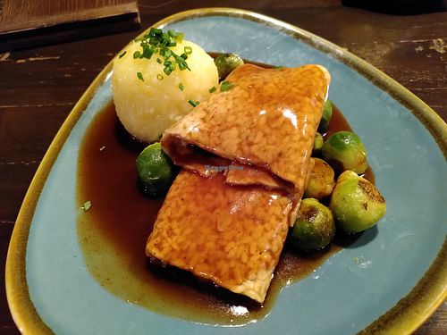 Tempeh rolladen at Bodhi in Nuremberg