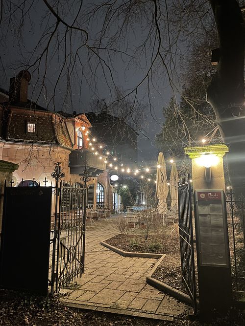 Outside  at Bodhi in Nuremberg