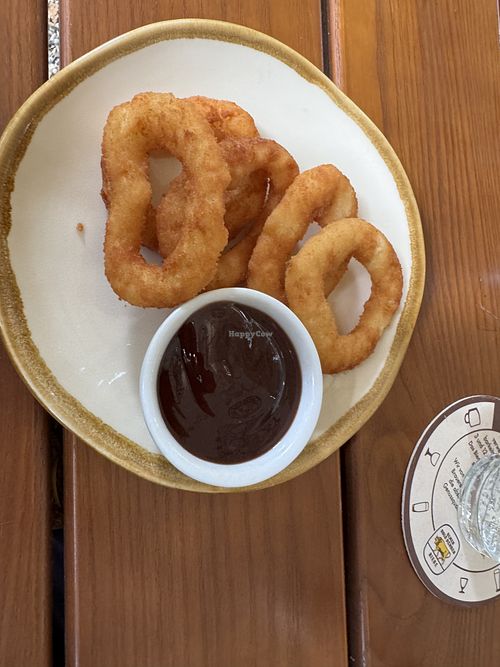 Onion rings  at Bodhi in Nuremberg