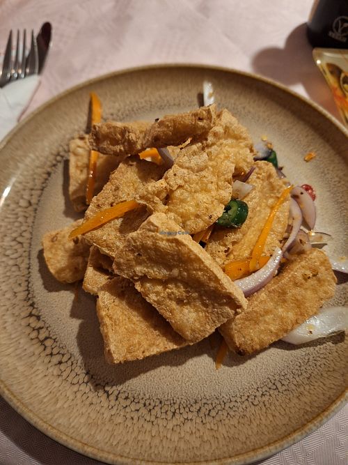 Salt and chilli tofu at Momoda Asian Street Food in Edgeworthstown