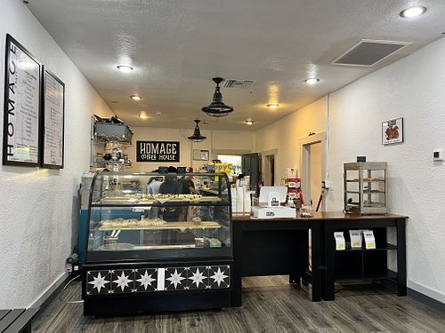   at Homage Coffee House in Glendale