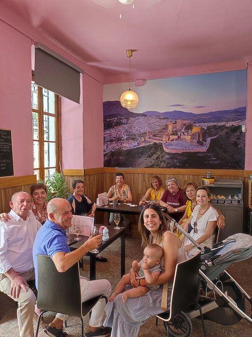   at Maria's Bar in Alora