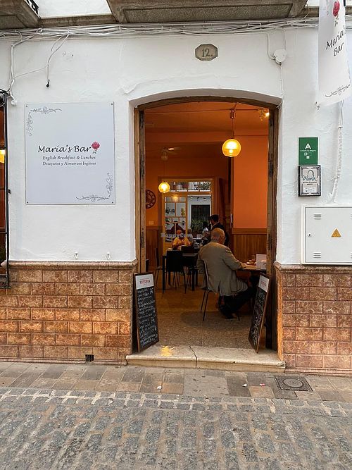   at Maria's Bar in Alora