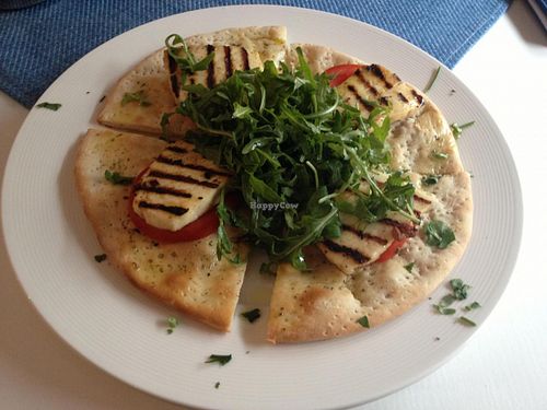 haloumi on sth :) at Hellada Greek Tavern and Pizzeria in Krakow