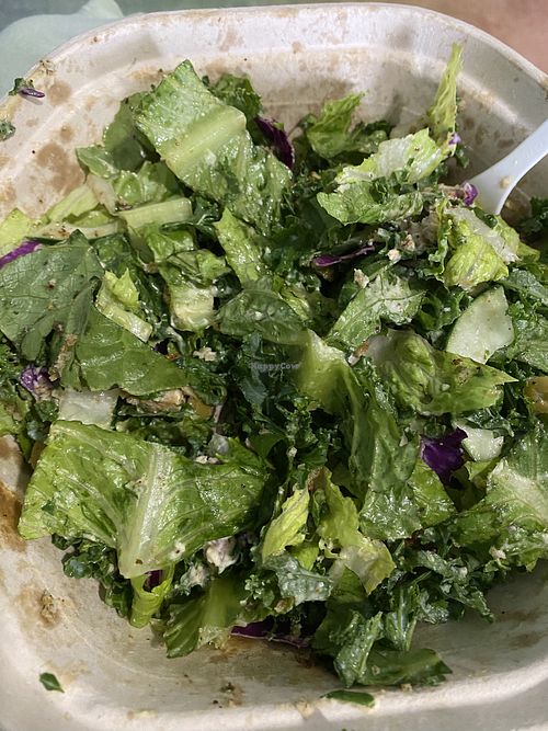 Hummus Crunch Salad with tofu  at sweetgreen - Clark St in Chicago