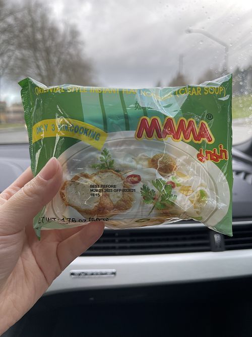 instant noodles   at Bangkok Crisps in Bothell