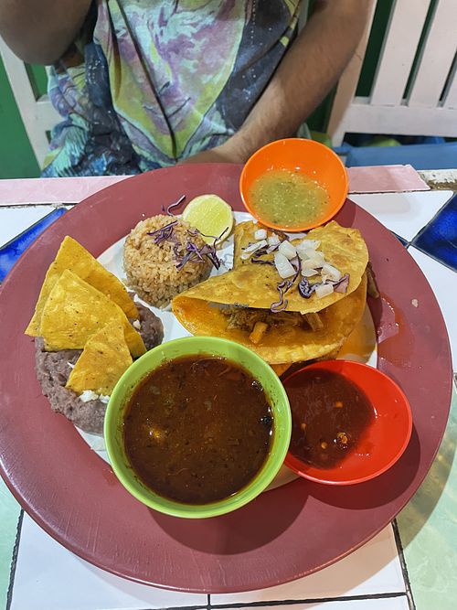 Tacos from combo  at Taco Beach Grill in Seminyak