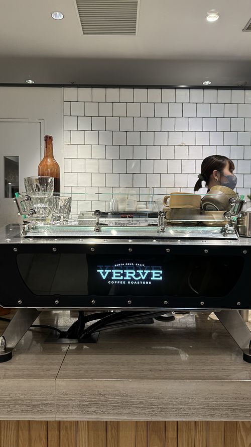   at Verve Coffee Roasters in Tokyo