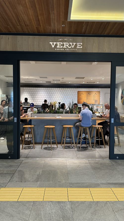   at Verve Coffee Roasters in Tokyo