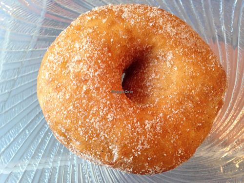 cinnamon sugar at Revolution Doughnuts in Decatur