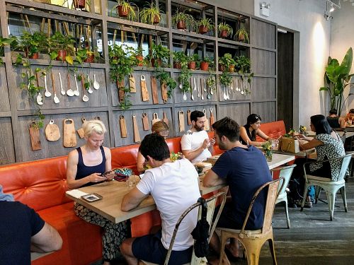 The dining room is so cute! at Nectar in Hong Kong Island