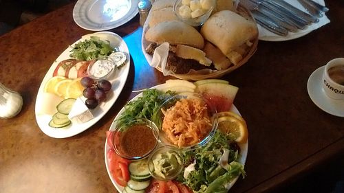 Vegan breakfast  at Frau Honig in Berlin