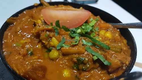 Vegetable balti (vg) at Goa in Sunderland