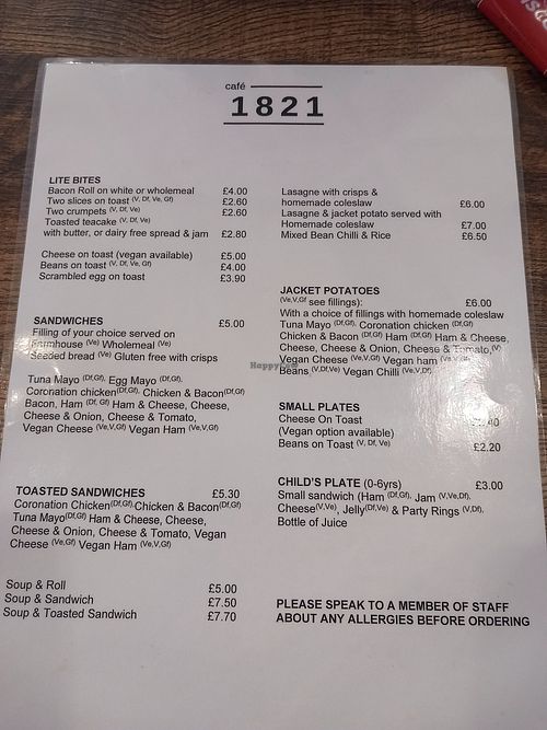  at Café 1821 in Southport