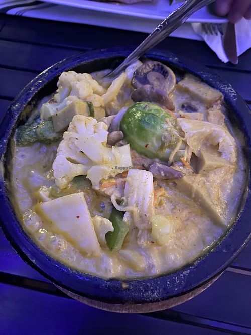 Gonzo’s dinner surfer bowl   at The Purple Elephant in Northport