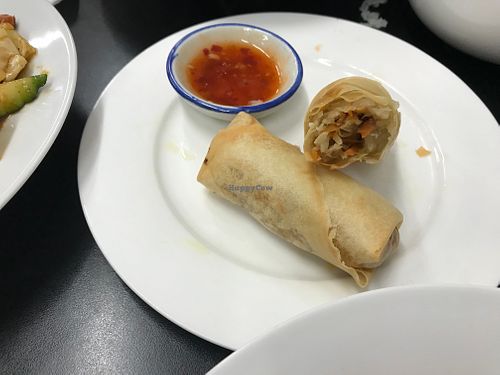 Vege Spring Rolls at Silver Gully in Yass