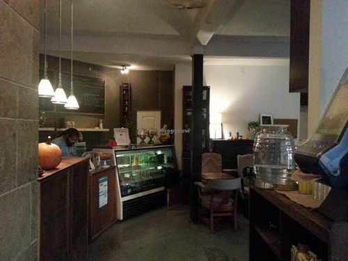 Interior at The Doshi House Cafe in Houston