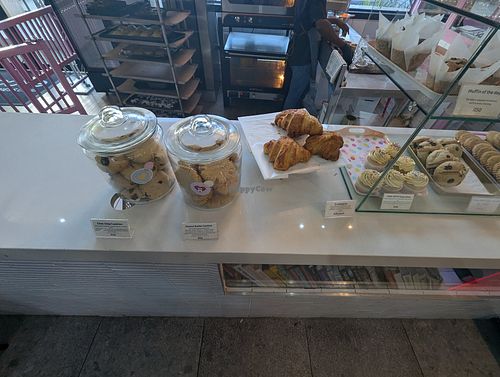 Counter at With HÄRT Vegan Bakery in Johannesburg