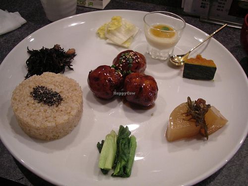 Lunch plate. at Kobachi-ya in Tokyo
