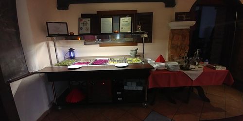 Salatbuffet at Restaurant Ethos in Traun