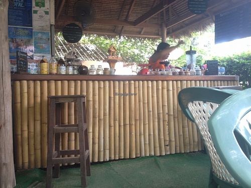 Interior at Living Juices in Koh Tao