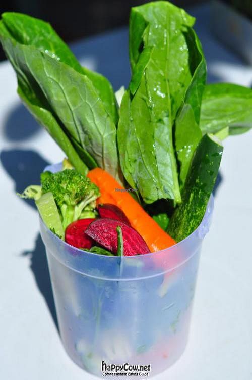 Up to 1 kg of veggies in a single juice! at Living Juices in Koh Tao