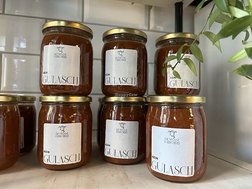 goulash  at Die Vegane Fleischerei in Dresden