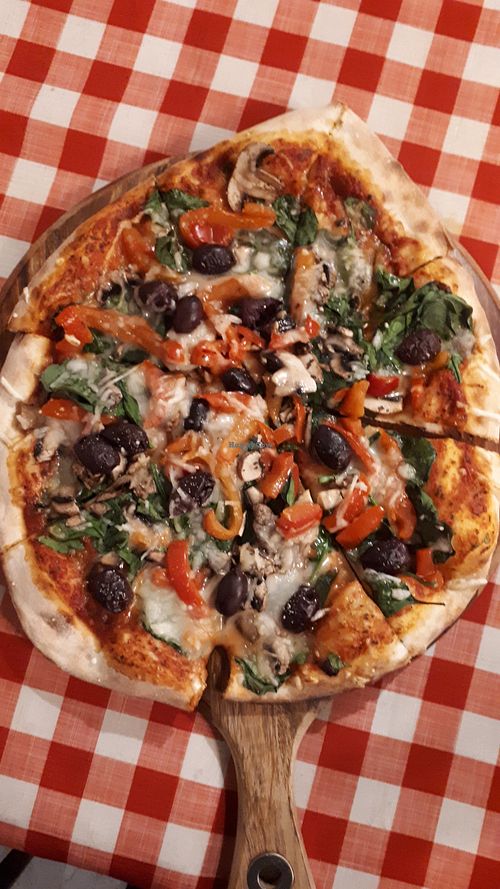 Vegan Suprema. at Capizzi Pizzeria in Rotorua