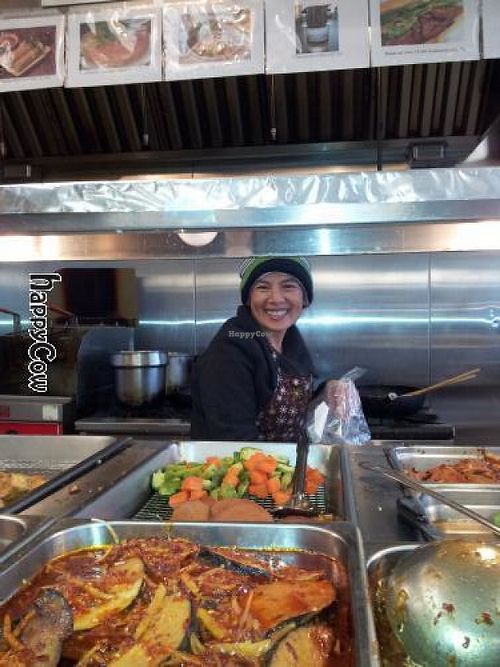 These amazing people put heart and soul into make this stuff from scratch.  at ChuMinh Tofu and Veggie Deli in Seattle