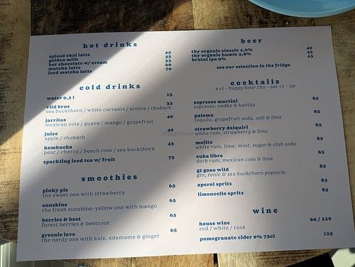 There's also coffee at The Break Cafe in Thisted