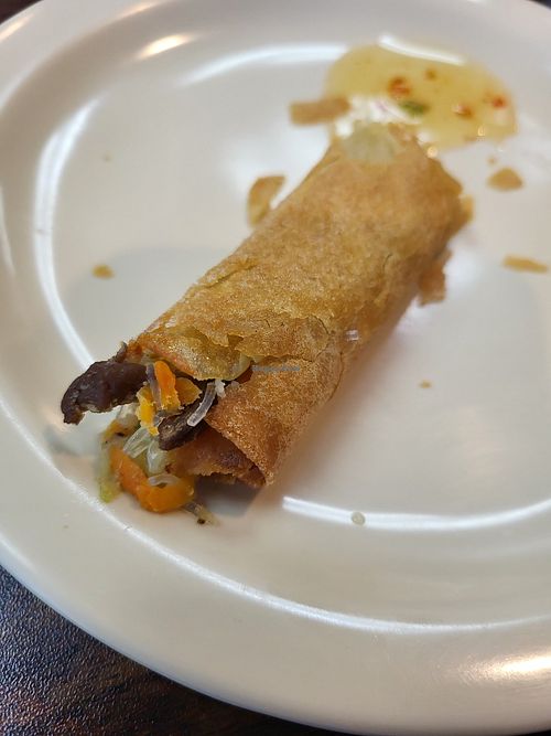 Vegetable egg roll at Thai Racha in New Braunfels