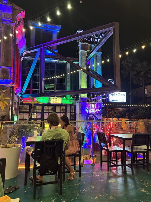 Good veggie food and great vibes  at Palm Square in Phuket