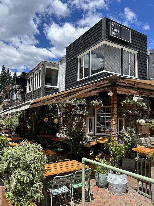 Exterior   at The World Bar and Resturant in Queenstown